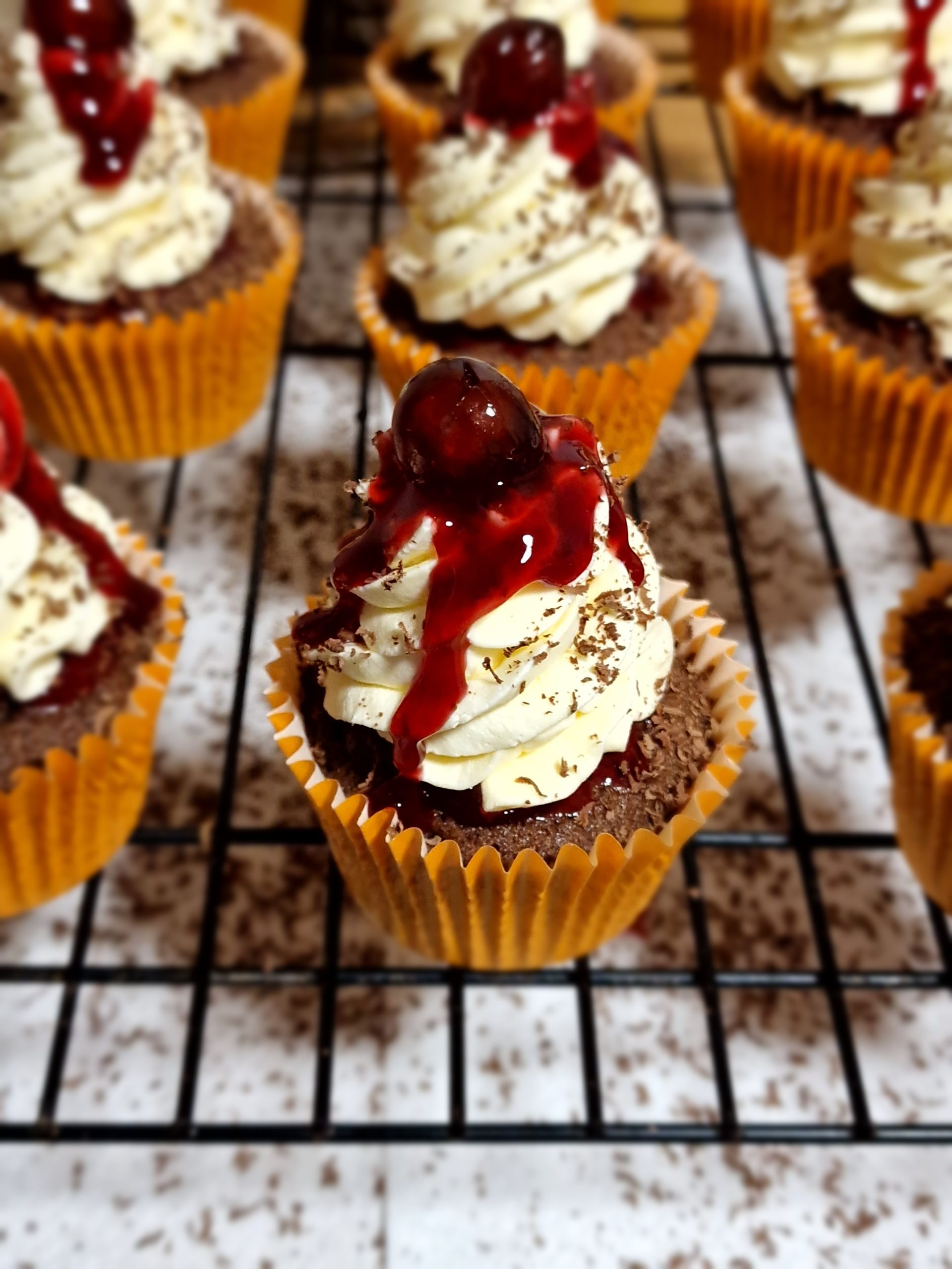 Black Forest Cupcakes