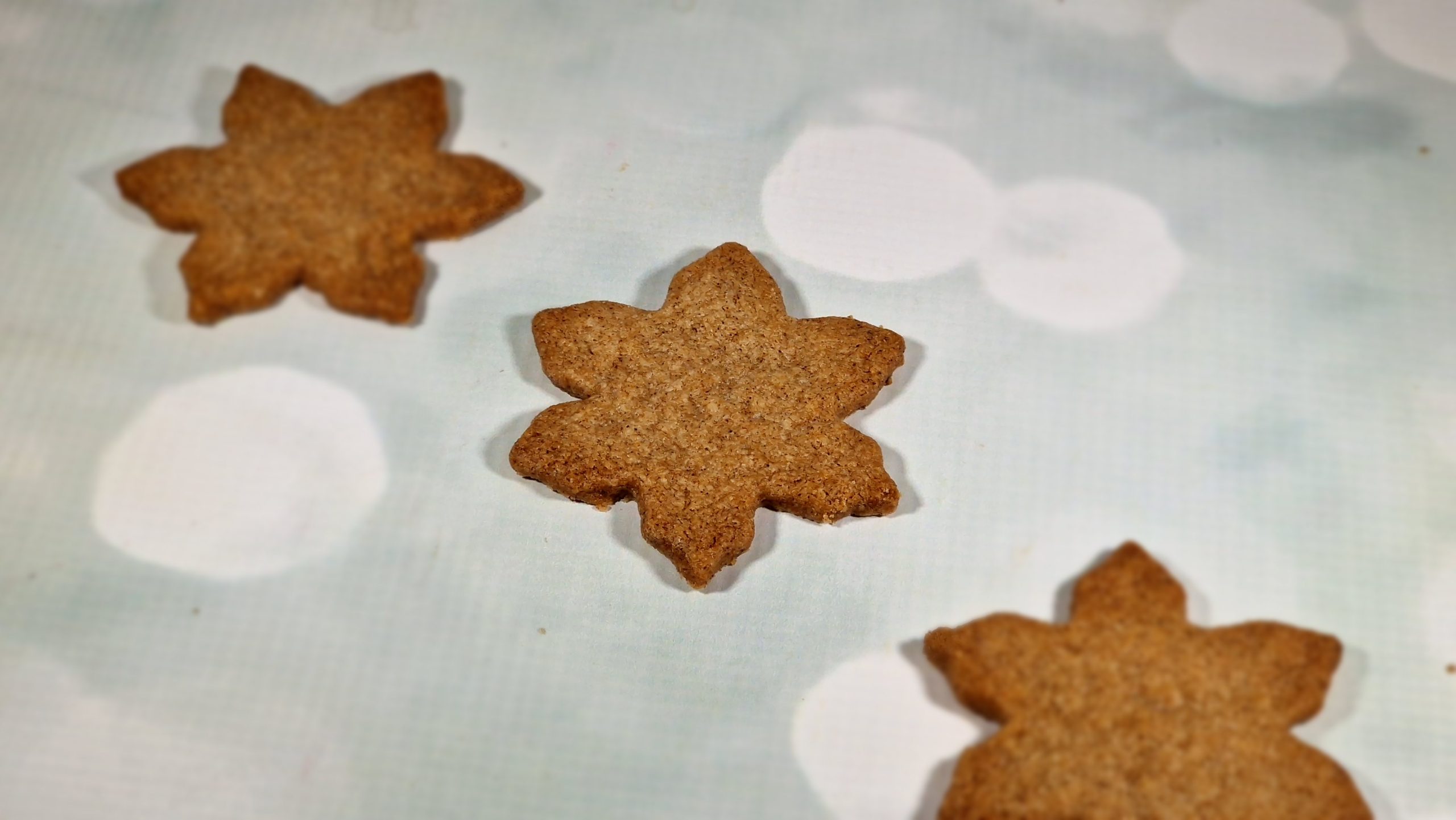 Spiced Ginger Shortbread (Dairy or Vegan)